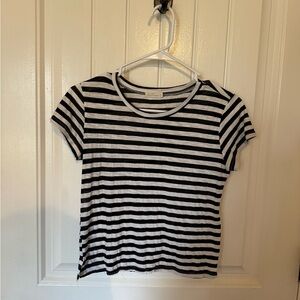 Black and White Striped Top!